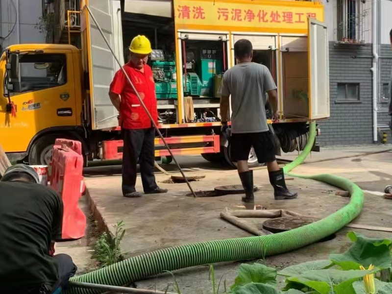 嘉善高压清洗工业管道排污管各种疑难管道泥浆废油池清