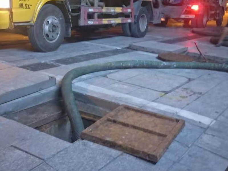 嘉善隔油池清理(沉淀池清淤)大型市政管道高压清洗